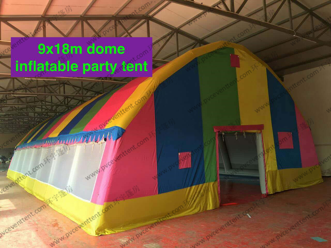 Retardant Colorful Arch Rain Tents Outdoor Events Water Proofing Easy Assemble Demount